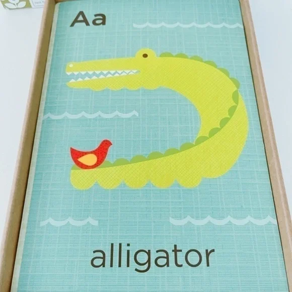 Petit Collage Alphabet A-Z Animals Cards - Picture 10 of 14